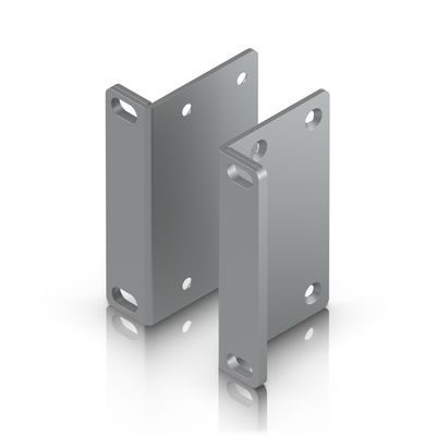 Ubiquiti Replacement rack ears for  UniFi 1U or 2U rack-mount  devices with included Precision Rack Mount inserts and screws.