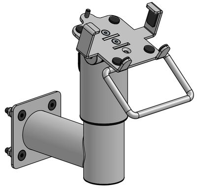 Ergonomic Solutions Wall mount for SumUp AIR E205  - BLACK-