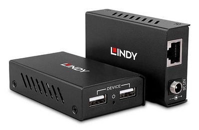 Lindy 100m 2 Port USB 2.0 Cat. 6  Extender