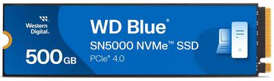 Western Digital Blue Sn5000 500 Gb M.2 Pci  Express 4.0 Nvme 3D Tlc Nand