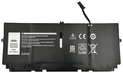 CoreParts Laptop Battery for Dell  45.60Wh 7.6V 6000mAh 46Wh  Li-Polymer 7.6V 6000mAh for DELL XPS 13 9300, XPS 13 9300 2020, XPS 13 9300 i5