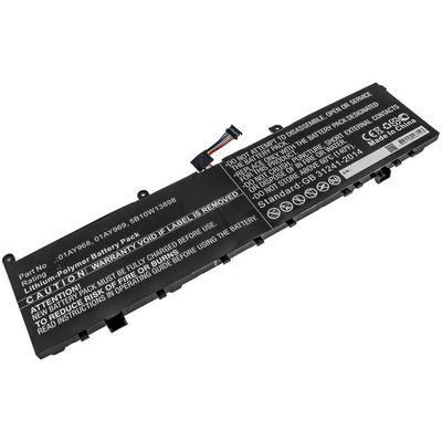 CoreParts Laptop Battery for Lenovo  79.10Wh 15.36V 5150mAh 79Wh  Li-Polymer 15.36V 5150mAh for Lenovo ThinkPad P1, ThinkPad P1 (20MD0001GE),