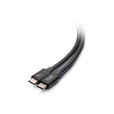 C2G 2.5Ft (0.8M) Thunderbolt 4  Usb-C Cable (40Gbps)