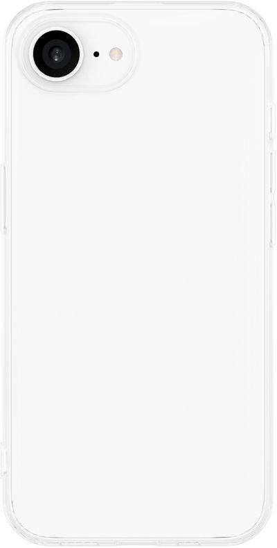eSTUFF INFINITE (GRS) VIENNA iPhone  17e/16e Clear Cover.  Material: 100% recycled TPU