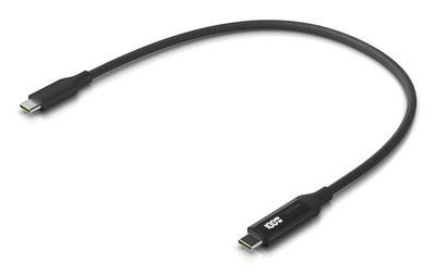 Ubiquiti Braided power and data cable  with a double-sided charge  display. 0.3M