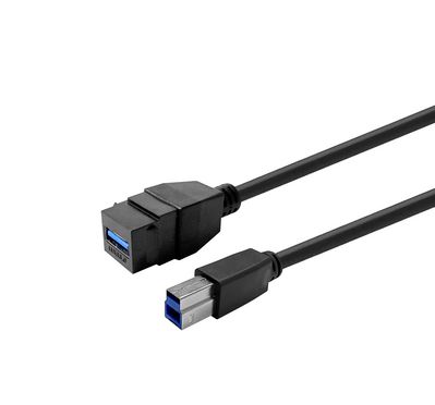 Vivolink Keystone Black USB3.0  A-Female to USB3.0 B-Male