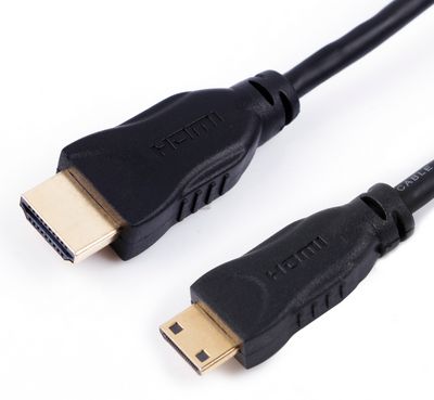 MicroConnect 4K HDMI A-C cable, 5m Gold plated connector with  ethernet & double shielding. 4K@60Hz