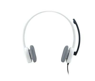 Logitech Stereo Headset H150 Kablet Høretelefoner Hvid