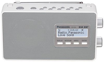 Panasonic RF-D10EG Tragbares DAB-Radio 2 Watt silver
