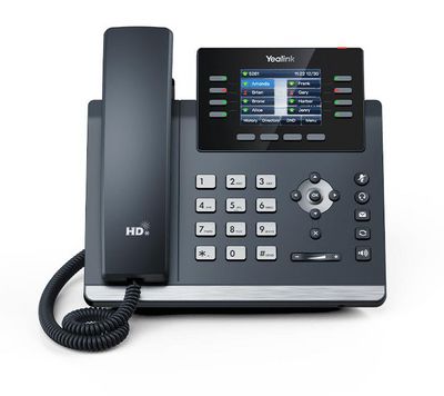 Yealink VoIP phone with caller ID