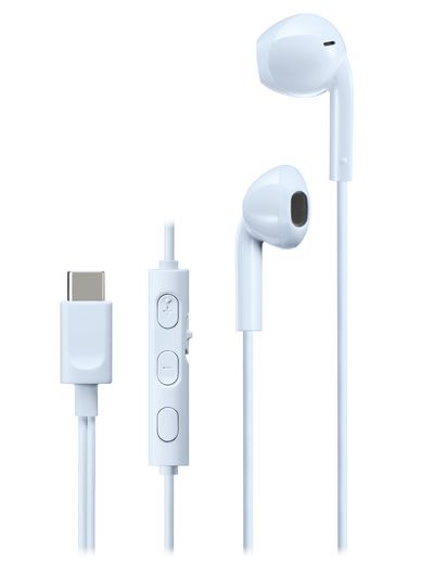 JVC Type C HA-FR17UC In Ear Wired Headphones Blue