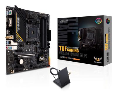 ASUS TUF GAMING A520M-PLUS WIFI Micro-ATX AM4 AMD A520