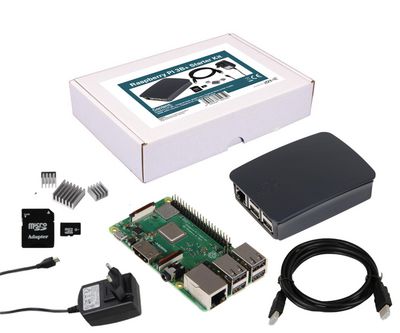RASPBERRY Pi 3B+ 1GB Full Kit 1GB/Gehäus