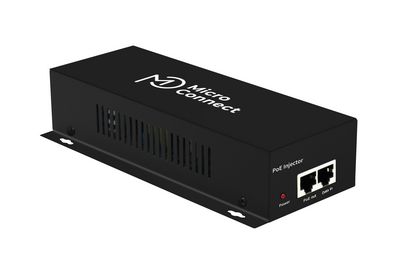 MicroConnect 60W 802.3af/at PoE++ Injector 100-240V, 50-60Hz, 55V DC, Maximum speed rate: 1000Mbps, Transmission distance: 100m