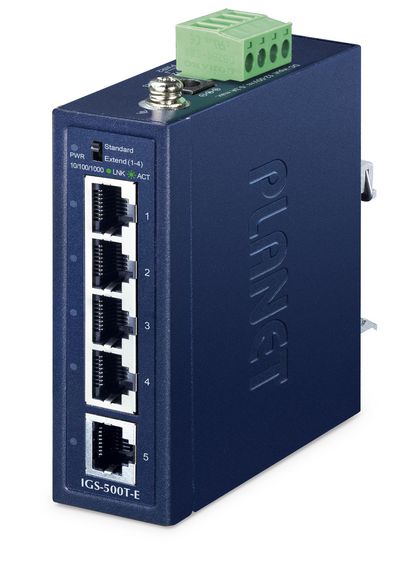 PLANET IGS-500T-E netværksswitch Ikke