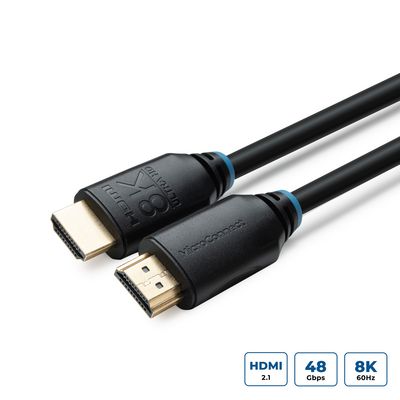 MicroConnect HDMI Cable 8K, 1.5m Supports 2.1 8K@60Hz,  4K@120Hz Gold Plated connectors, Copper
