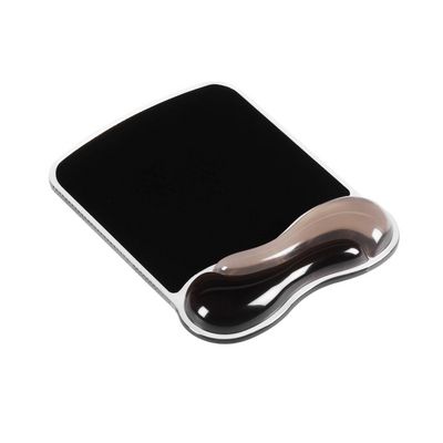 Kensington Duo Gel Mouse Pad Black/Grey Duo Gel Mouse Pad Light  Smoke/Dark Smoke, Grey, Monotone, Gel, Wrist rest