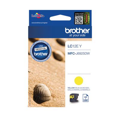 BROTHER LC12EY ink yellow