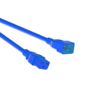 Mercodan Str?mkabel Bl? C20-C19  3x1,5mm 3,0M