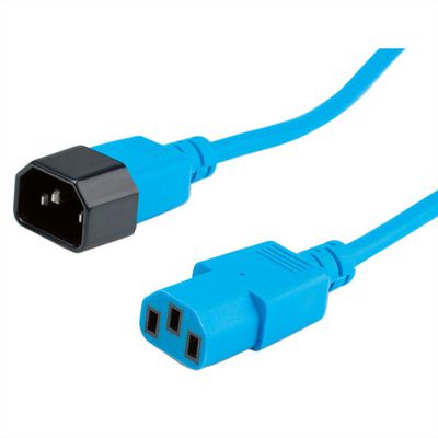 Roline MONITOR STR?MKABEL, IEC320  C14 - C13, BL?, 0.8M