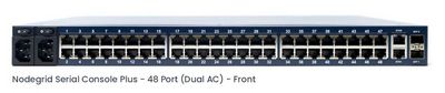 ZPE Systems Nodegrid Serial Plus - Core  Edition. 48-port Cisco  Rolled, 2-Core CPU, 4GB DDR4, 16GB SSD, 2 SFP, 2 GbE, 2 USB 3.0, 5G LTE