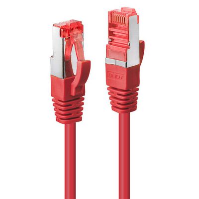 Cat.6 S/FTP Kabel, rot, 3m Patchkabel