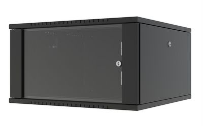 Lanview Quick Assembly Flat pack 19"  7U Rack Wall Mount W:600 x  D:600 x H:423mm - Black