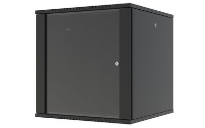 Lanview Quick Assembly Flat pack 19"  12U Rack Wall Mount W:600 x  D:600 x H:645mm - Black