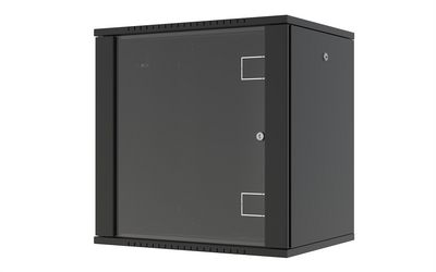 Lanview Quick Assembly Flat pack 19"  12U Rack Wall Mount W:600 x  D:450 x H:645mm - Black