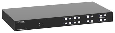 Vivolink HDMI 2.0 4x4, Matrix Fast  switcher w/GUI and RS232  control