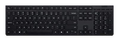 Lenovo Keyboard Home/Office Rf  Wireless + Bluetooth Belgian,  French Black