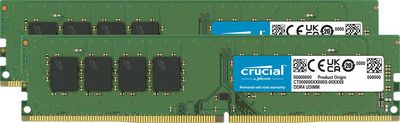 Crucial Memory Module 64 Gb 2 X 32 Gb  Ddr4 3200 Mhz