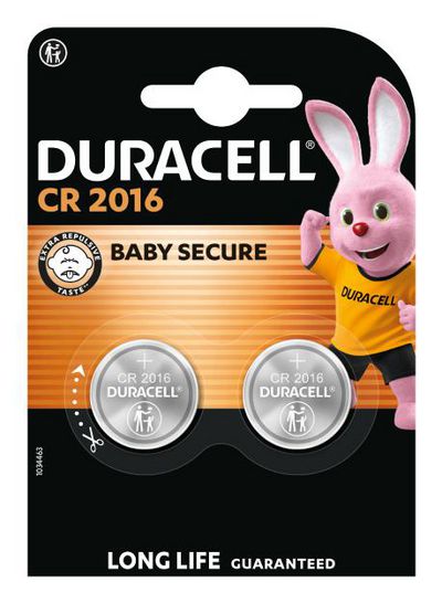 Duracell Knapcellebatterier CR2016