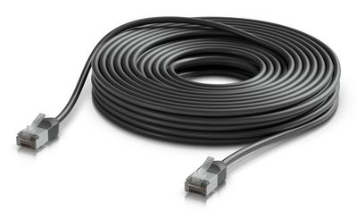 Ubiquiti Ultra-thin, rugged, shielded  outdoor patch cable for 10  GbE networking