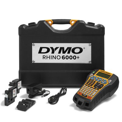 DYMO Rhino 6000 DYMO RhinoT 6000+, ABC,  Direct thermal, Wired, Yellow