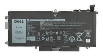 Dell Battery 60WHR, 4 Cell, Lithium Ion