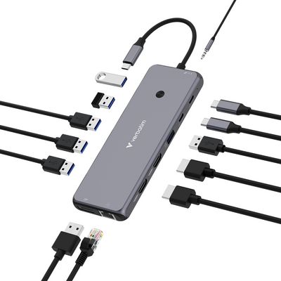 Verbatim USB-C Pro Multiport Hub 13  Port CMH-13
