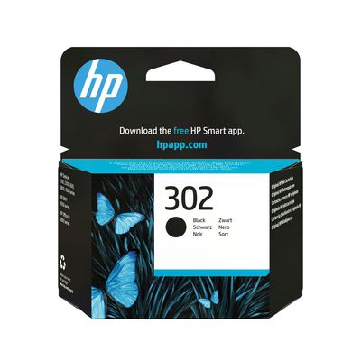 HP Tinte 302 F6U66AE Schwarz