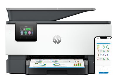 HP Officejet Pro Hp 9120E  All-In-One Printer, Color,  Printer For Small Medium Business, Print, Copy, Scan, Fax, Hp+ Hp Instant Ink
