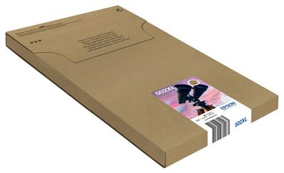 Epson 502XL Multipack Gul Cyan Magenta Pigmenteret sort Blæk