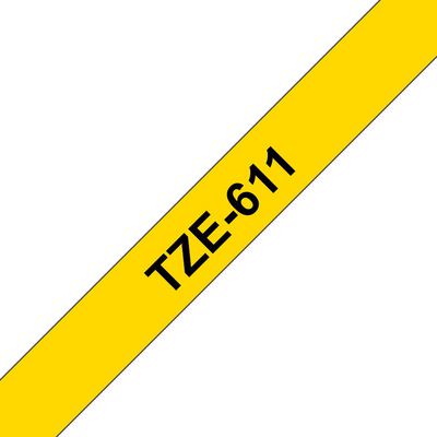 Brother TZe-611 - lamineret bånd - 1 k