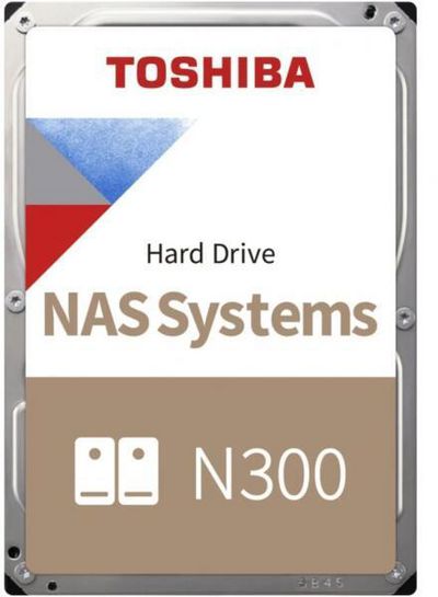 Toshiba N300 NAS Hard Drive 16TB  3.5in SATA 7200RPM 512MB CMR