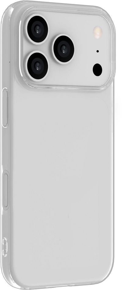 eSTUFF INFINITE (GRS) VIENNA iPhone  18 Pro /17 Pro Clear Cover.  Material: 100% recycled TPU