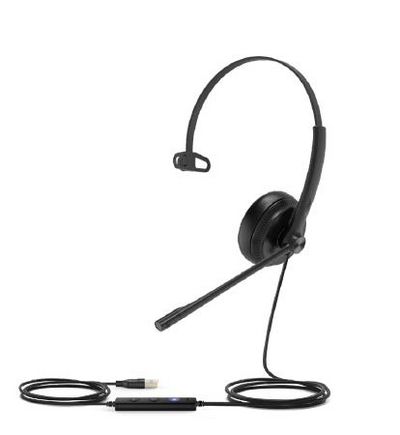Yealink Uh34 Lite Headset Wired  Head-Band Office/Call Center  Black