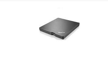 Lenovo Ultraslim DVD Burner ThinkPad UltraSlim USB DVD Burner, Black, Desktop/Notebook, DVD?RW, USB 3.2 Gen 1 (3.1 Gen 1),