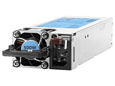 Hewlett Packard Enterprise 500W Flexlot Platinum Hot **Refurbished** Plug Powersupply Kit