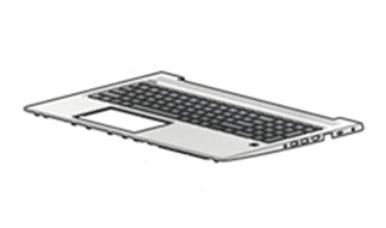 HP Top Cover W/Kb Cp Uk L45091-031, Housing base +  keyboard, UK English, HP, ProBook 450 G6