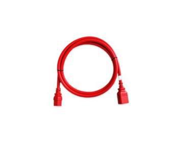 Raritan Pack of 6 SecureLock locking cables, 1.5M, red, 12AWG, 1 x IEC C-20, 1 x IEC C-19