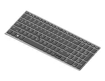 HP KYBD SR BL 15 -UK w. Backlight