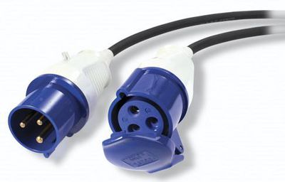 APC Modular IT Power Distribution Cable Extender Power extension cable IEC 60309 32A M to IEC 60309 32A F AC 230V 6m